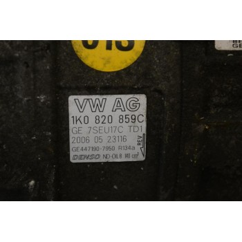 Κομπρεσέρ Aircondition - A/C Volkswagen Golf BLG 2002-2010 DENSO 1K0820859C (μικρο σπασιμο)