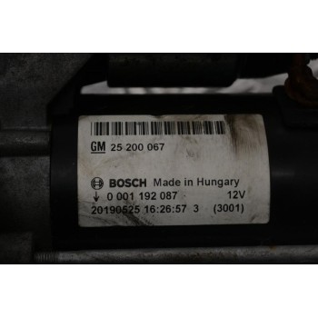 Μίζα Opel Corsa 2014-2026 BOSCH A14NET 25200067