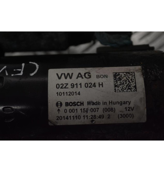 Μίζα Seat Altea 2004-2015 CEW BOSCH 02Z911024H