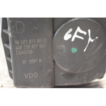 Πεταλούδα Γκαζιού Peugeot 407 1.8 16v 6FY 2004-2012 965078738002 408239827001 (Citroen C5 - C4 Grand Picasso) (Χωρίς Μηχανισμό)