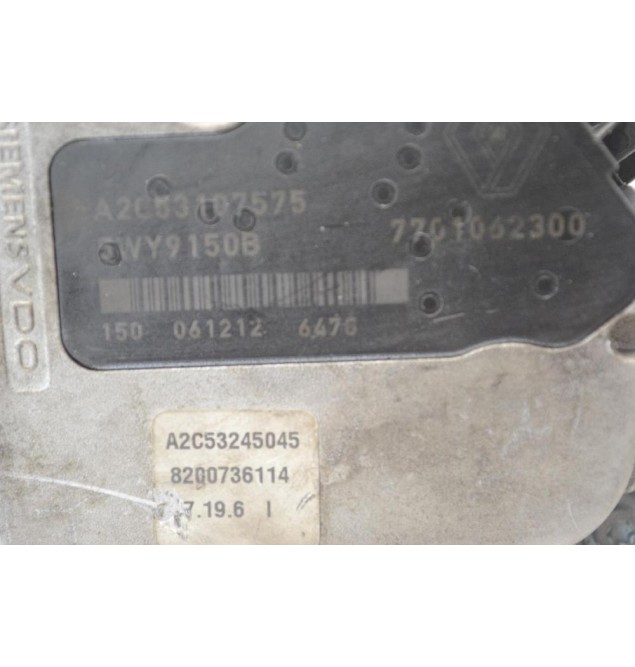 Πεταλούδα Γκαζιού Suzuki Grand Vitara 1.9cc DDIS F9Q B266 2006-2010  A2C53107575 5WY9150B