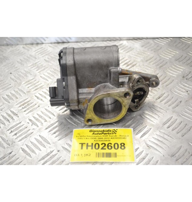 Βαλβίδα Καυσαερίων EGR Suzuki - Renault F9Q 1.9cc DDIS 2005-2012 A2C53322451 A2C53025930