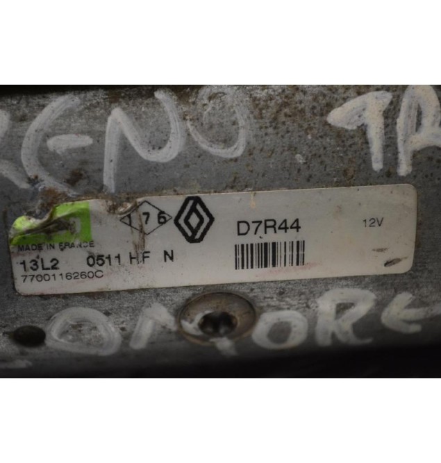 Μίζα Renault Trafic / Opel Vivaro 1.9 F9QU760 2001-2009 7700116260C