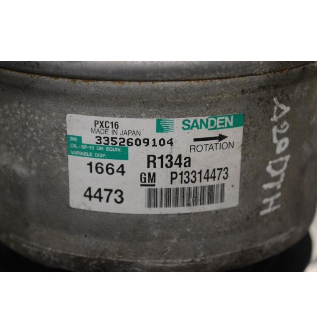 Κομπρεσέρ Aircondition - A/C Opel Insignia 2008-2017 A20DTH SANDEN P13314473