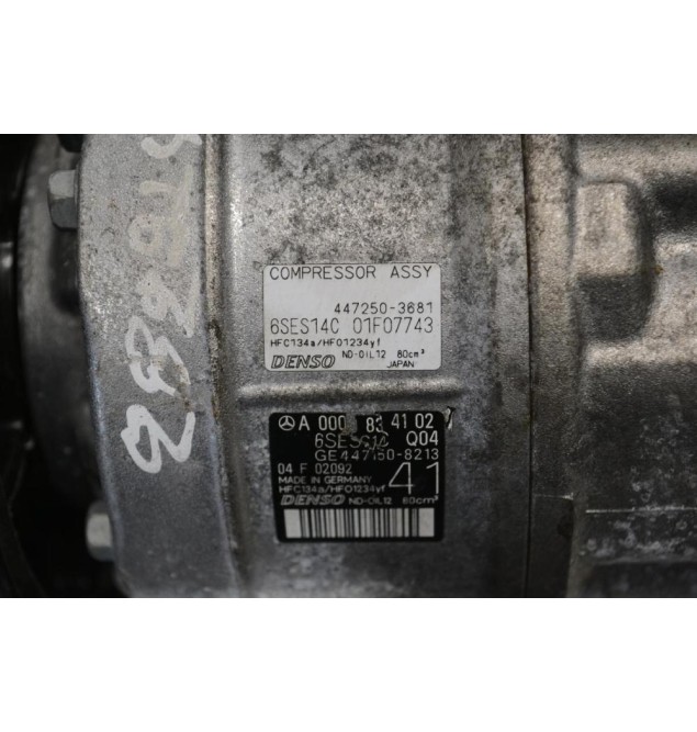 Κομπρεσέρ Aircondition  Mercedes-Benz GLA 200 2020-2026 282914 DENSO A0008304102