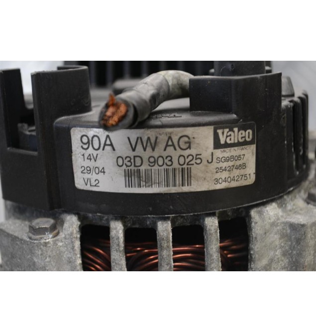 Δυναμό Seat Ibiza / Skoda Fabia 1.2 2000-2009 03D903025J 90A 14V (Volkswagen Polo)