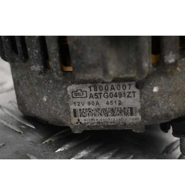 Δυναμό Mitsubishi L200 2.5 DID 4D56U Safari 2005-2012 1800A007 A5TG0491ZT 90A