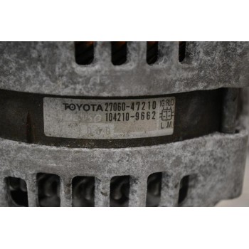 Δυναμό Toyota Yaris 1.3 1NR 2010-2015 DENSO 27060-47210 104210-9662 12V