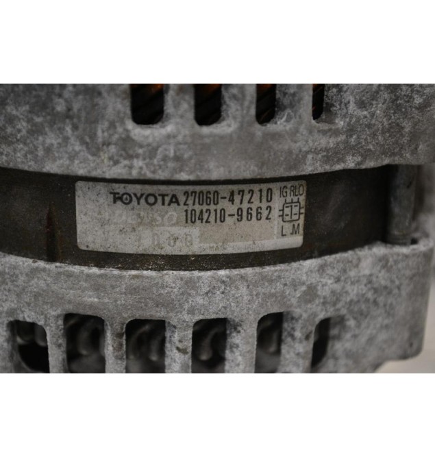 Δυναμό Toyota Yaris 1.3 1NR 2010-2015 DENSO 27060-47210 104210-9662 12V