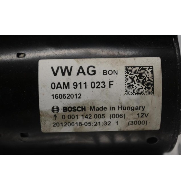 Μίζα Volkswagen Golf 1.4 TSI CAV CAX 0AM911023F 2008-2015 (Seat Skoda Audi) (Γνήσια)