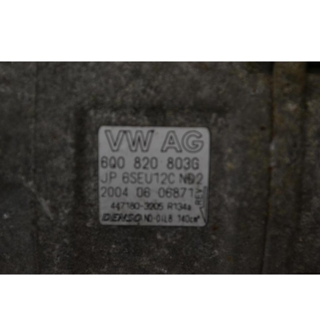 Κομπρεσέρ Aircondition - A/C Κλιματισμός Seat Ibiza 2001-2006 DENSO 6Q0820803G