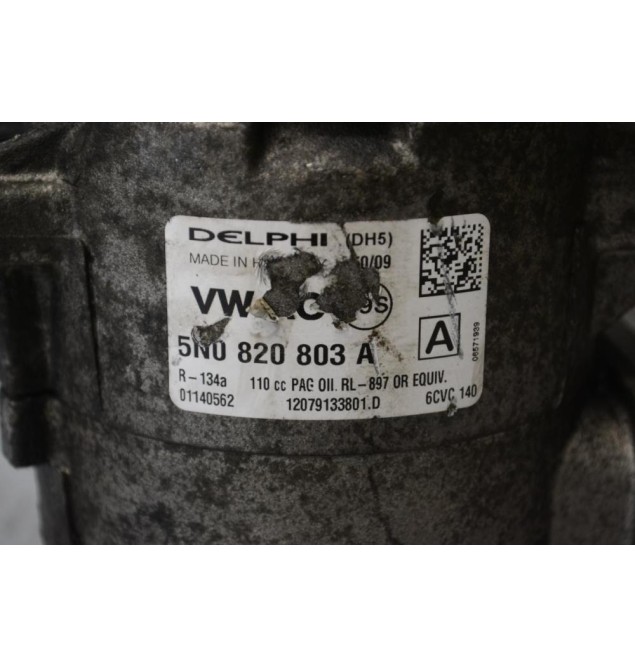 Κομπρεσέρ Aircondition A/C Seat Ibiza / Leon / Toledo CBZ CAY 2005-2015 5N0820803A (Volkswagen Tiguan / Golf / Passat)