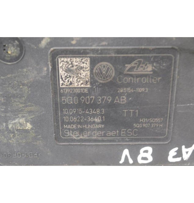 Μονάδα ABS Audi A3 2010-2021 5Q0907379AB 5Q0614517AA (Seat Volkswagen Skoda)
