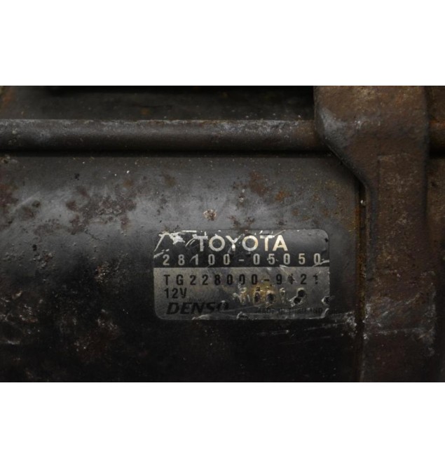Μίζα Toyota Hilux 2.4 2L 1990-1998 28100-05050 12V (10 Δόντια) (Γνήσια)