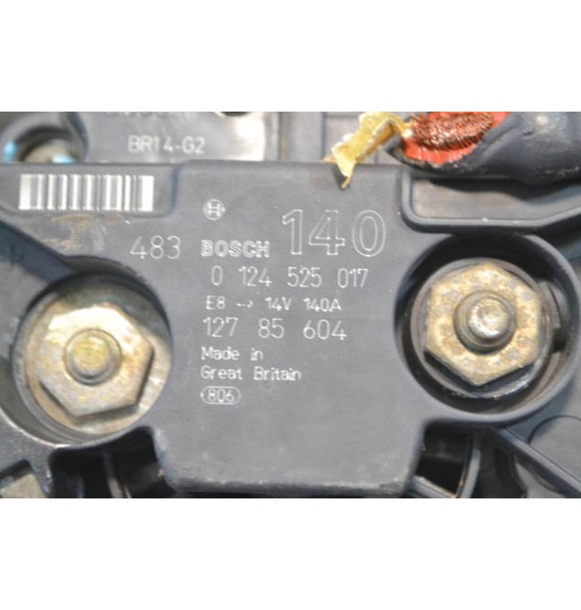 Δυναμό Saab 9-3 Αρ.Κινητήρα Z20NEL 2002-2006 0124525017