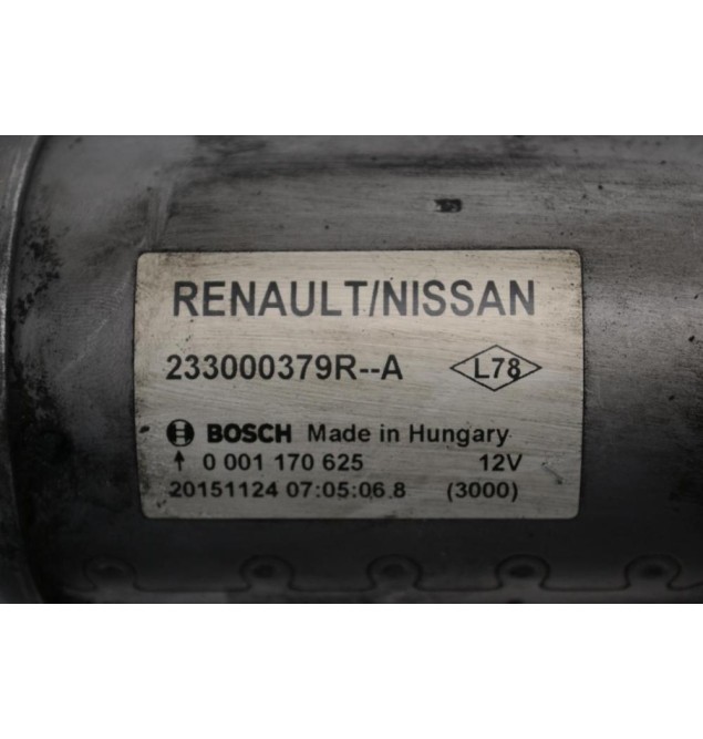 Μίζα Nissan Qashqai+2 2013-2026 K9KF646 BOSCH 233000379R