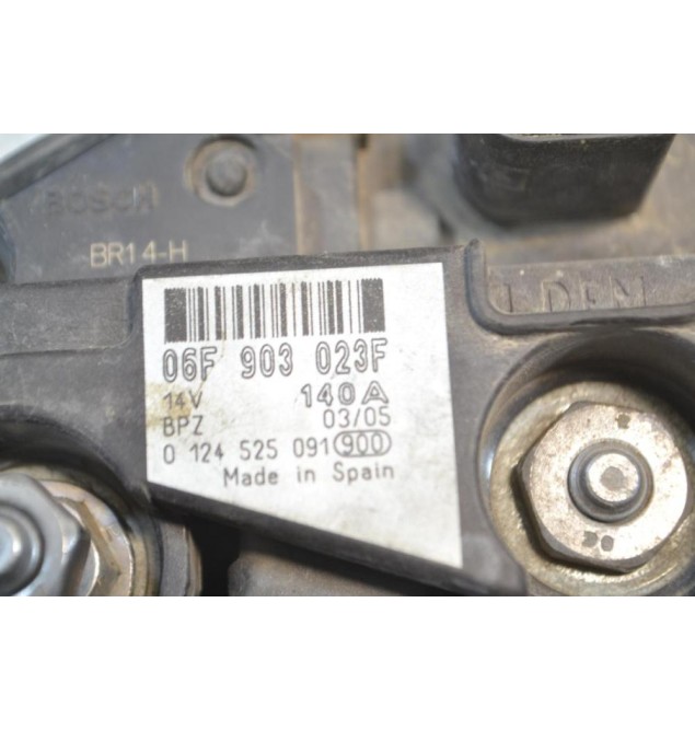 Δυναμό Volkswagen Passat 140A 2005-2010 06F903023F 0124525091