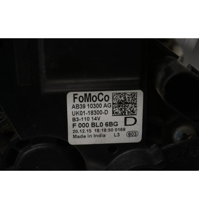 Δυναμός Ford Ranger 3.2 - 2.2 P5AT 2011-2018 AB39-10300-AG UK01-18300-D (Γνήσιο) (FoMoCo)