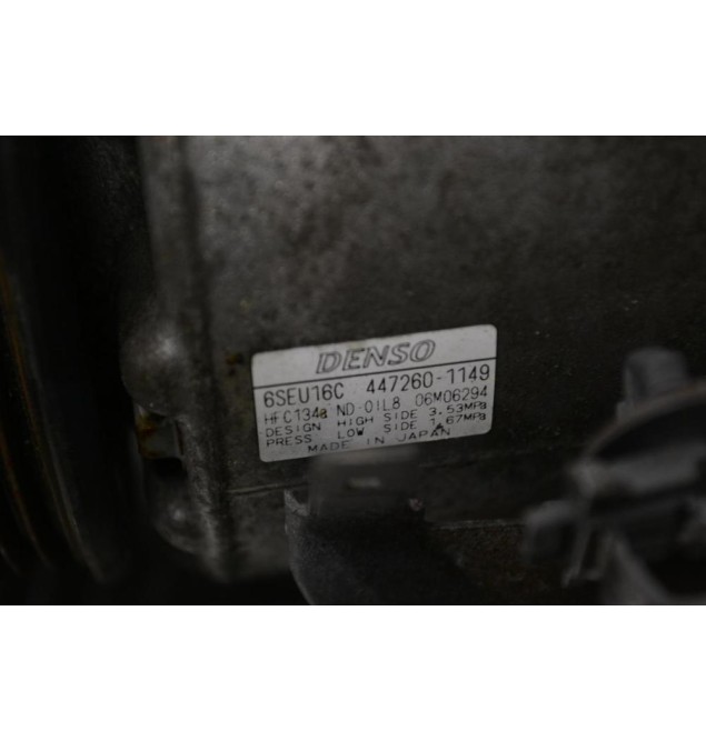 Κομπρεσέρ Aircondition - A/C Toyota 2AZ 2006-2011 DENSO 447260-1149 6SEU16C