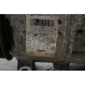 Κομπρεσέρ Aircondition - A/C Mercedes-Benz C 180 / C 200 2000-2014 VALEO A002230311