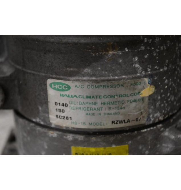 Κομπρεσέρ Aircondition Ford Ranger / Mazda BT50 2.5 WL 1997-2010 RZWLA-07