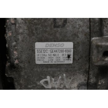 Κομπρεσέρ Aircondition - A/C Toyota Verso 2009-2018 1AD DENSO GE447280-6560