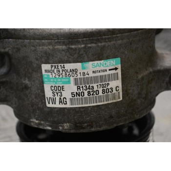 Κομπρεσέρ Aircondition Seat Ibiza/Leon/Toledo/VW Golf CAY 2005-2015 SANDEN 5N0820803C 1702P