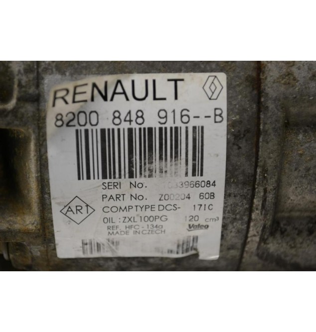 Κομπρεσέρ Aircondition A/C Renault - Nissan - Opel 1.6 DCI R9M 2008-2022 8200848916-B