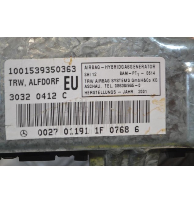 Αερόσακος Πόρτας Οδηγού Mercedes-Benz C 200 W203 2001-2008 30320412C