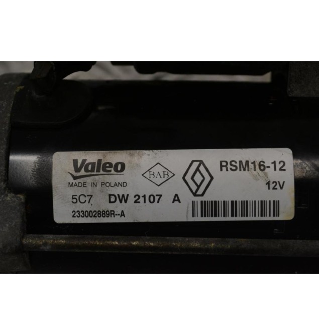 Μίζα Renault Trafic 2015-2026 R9MD450 VALEO 233002889R-A