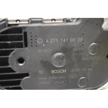 Πεταλούδα Γκαζιού Mercedes-Benz E200 W203 W211 271957 2000-2011 A2711410025 0280750076 (Γνήσια)