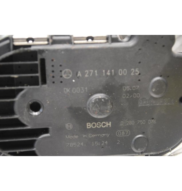 Πεταλούδα Γκαζιού Mercedes-Benz E200 W203 W211 271957 2000-2011 A2711410025 0280750076 (Γνήσια)