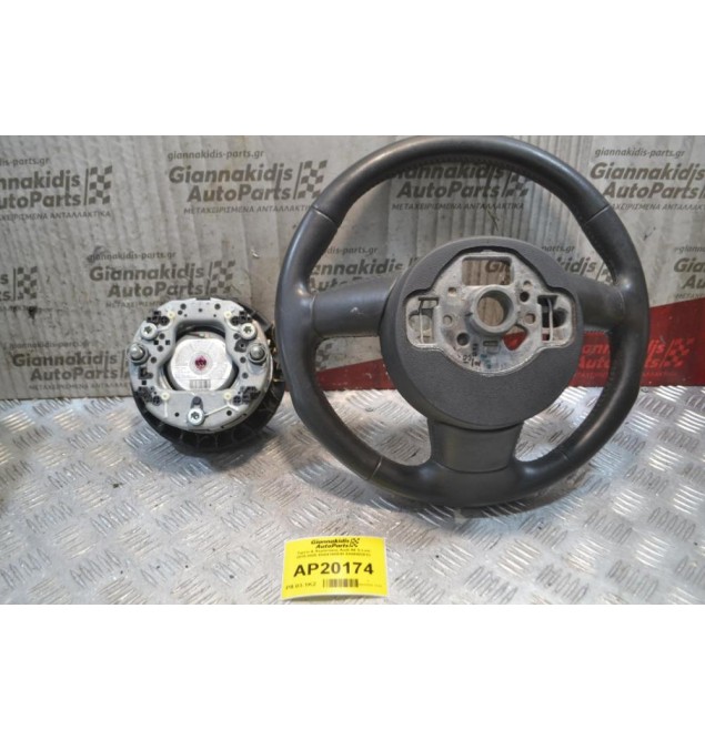 Τιμόνι & Αερόσακος Audi A6 S Line 2010-2020 4G0419091R 8X0880201C