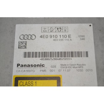 CD Changer Audi A8 2008-2011 4E0910110E 4E0035110A