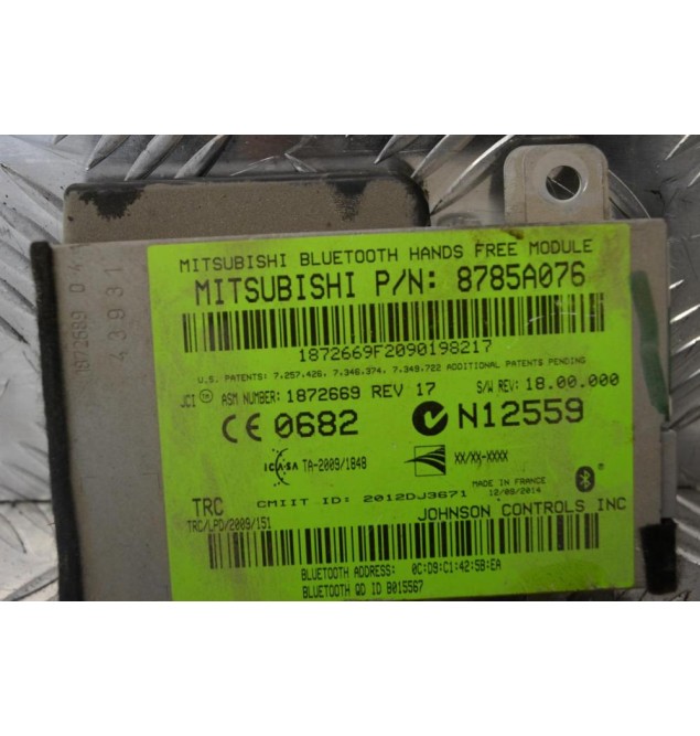 Πλακέτα Bluetooth Mitsubishi L200 2015-2020 8785A076