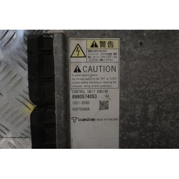 Εγκέφαλος Isuzu D-Max 2007-2011 TRANSTRON 8980574053