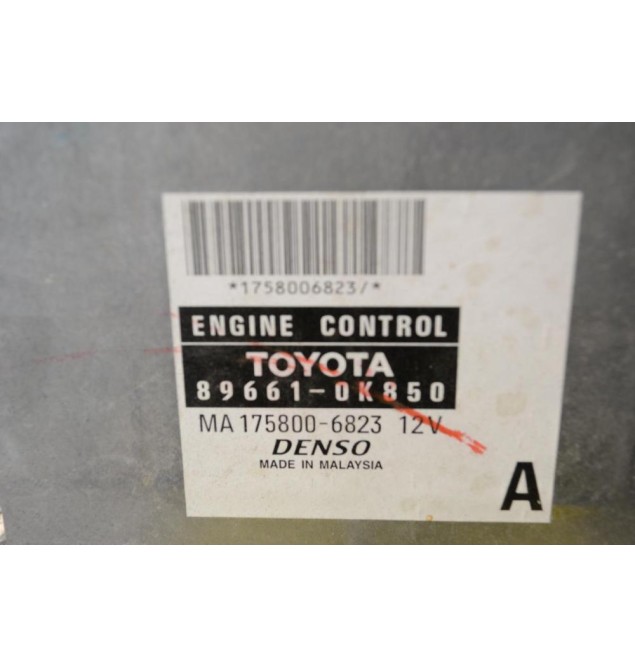 Εγκέφαλος Κινητήρα Toyota Hilux KUN 2005-2015 DENSO 89661-0K850
