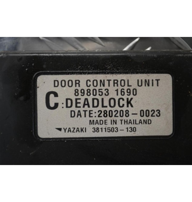 Εγκέφαλος - Πλακέτα Κλειδωματος Isuzu D-Max 2002-2012 8980531690