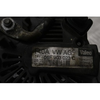 Δυναμό Volkswagen Golf 140A 14V 2004-2010 06F903023C (Touran / Caddy / Transporter / Tiguan) (Seat Leon Altea - Skoda Octavia - Audi A3)