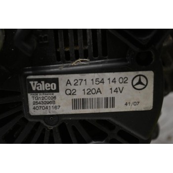 Δυναμό Mercedes-Benz C 180 2007-2014 VALEO A2711541402 
