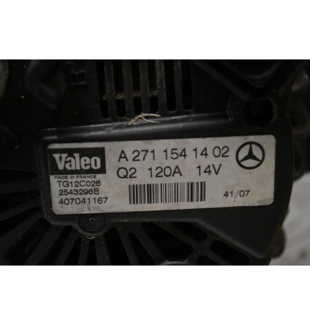 Δυναμό Mercedes-Benz C 180 2007-2014 VALEO A2711541402 