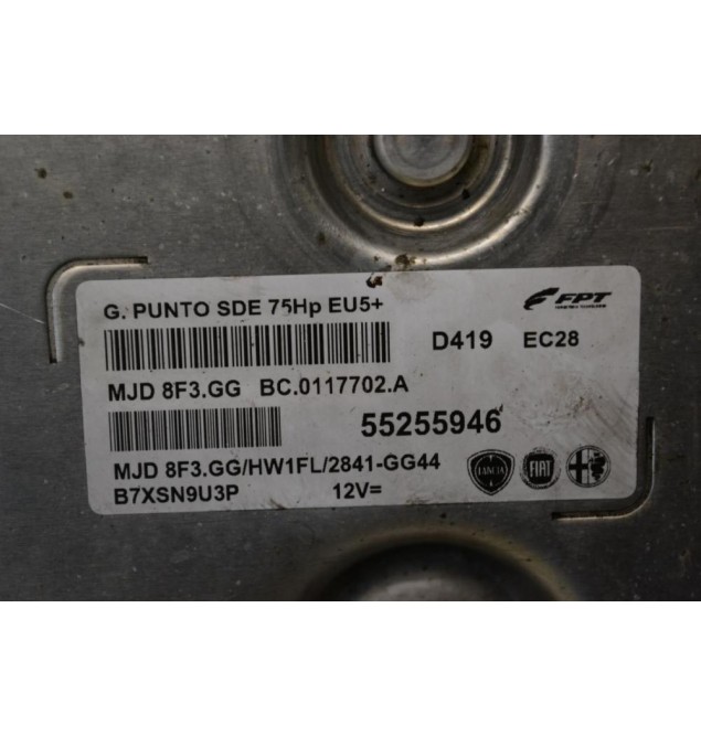 Εγκέφαλος Fiat Grande Punto 2005-2013 199A9000 MAGNETI M. 55255946