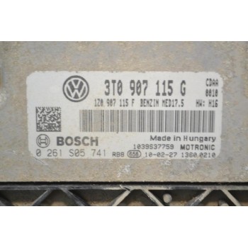 Εγκέφαλος Κινητήρα Skoda Octavia 1.8Τ Αρ.Κινητήρα CDAA 2008-2013 3T0907115G 0261S05741
