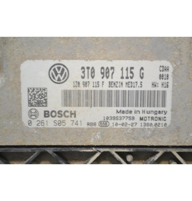 Εγκέφαλος Κινητήρα Skoda Octavia 1.8Τ Αρ.Κινητήρα CDAA 2008-2013 3T0907115G 0261S05741