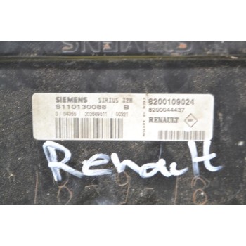 Εγκέφαλος Κινητήρα Renault Kangoo 1.4 Bενζίνη 1999-2004 8200109024 8200044437 S110130088