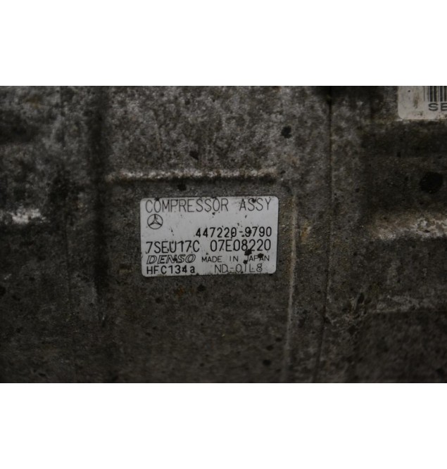 Κομπρεσέρ Aircondition - A/C Mercedes-Benz E200 1.8 W211 C200 W203 271948 2003-2010 DENSO 447220-9790