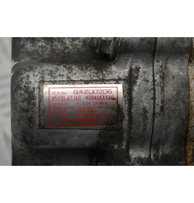 Κομπρεσέρ Aircondition - A/C Suzuki Jimny M13A 1998-2005 95201-63JA0 V08A1AA4AG