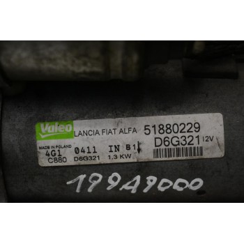 Μίζα Fiat Doblo - Fiorino 1.3 JTD Multijet 2005-2020 51880229 (Tipo 500) (Opel Combo - Citroen Nemo 1.3)