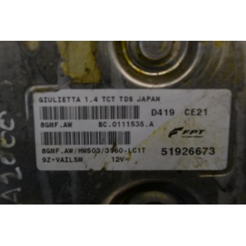 Εγκέφαλος Alfa Romeo Mito / Giulietta 1.4 Turbo MultiAir 170ps 940A2000 2009-2014 51926673