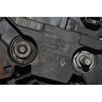 Δυναμό Renault Clio III Diesel Αρ.Κινητήρα K9K766 2005-2012 8200660033 0124425071